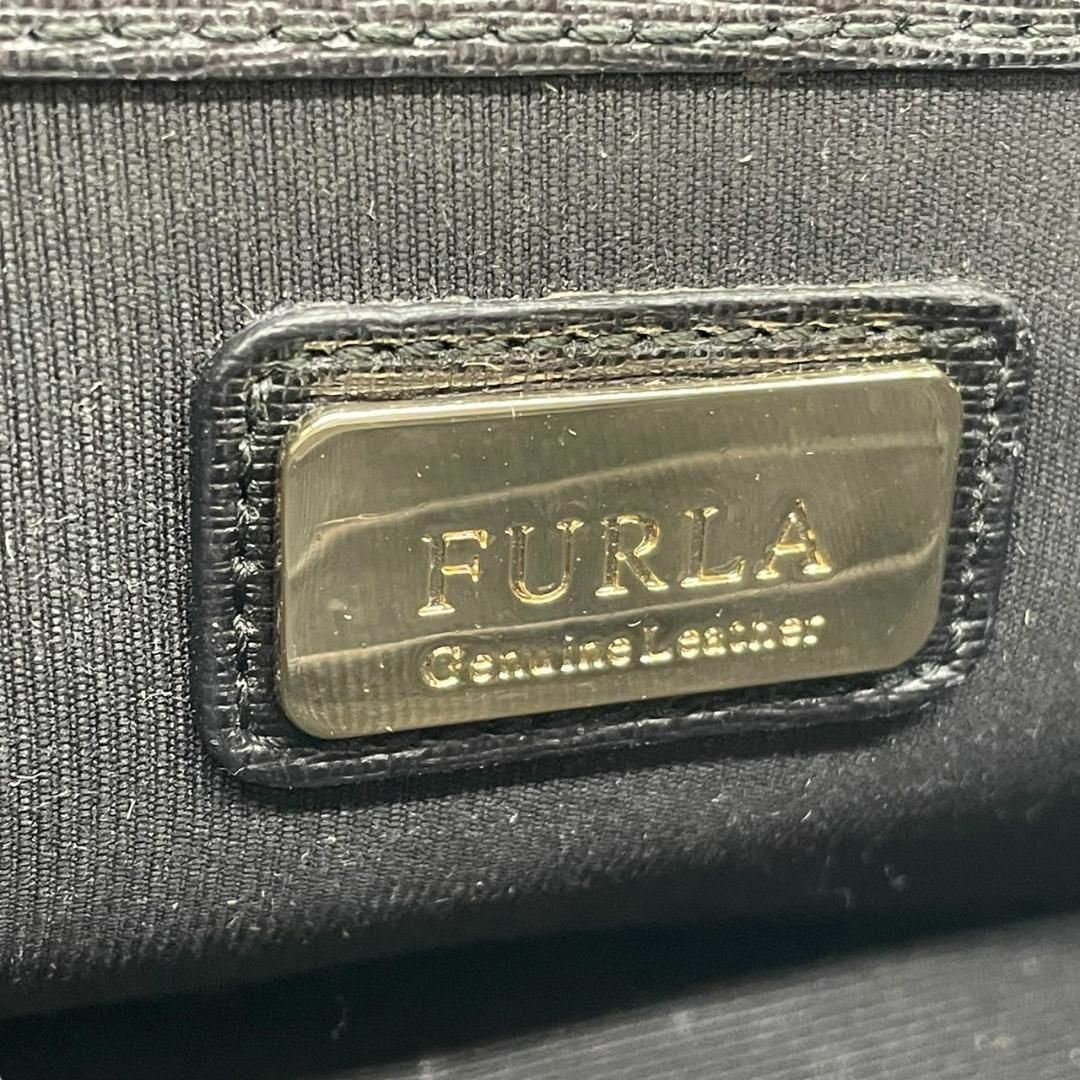 Furla(フルラ)のFURLA フルラ　N メトロポリス　チェーン　ショルダーバッグ　レザー　黒 レディースのバッグ(ショルダーバッグ)の商品写真