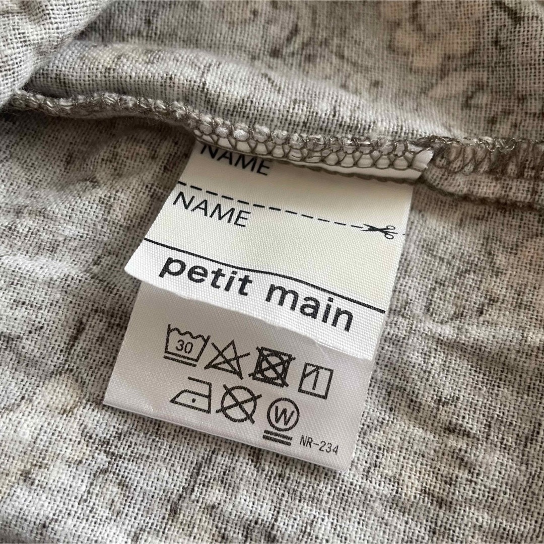 petit main(プティマイン)のpetit main ワンピース  100 キッズ/ベビー/マタニティのキッズ服女の子用(90cm~)(ワンピース)の商品写真