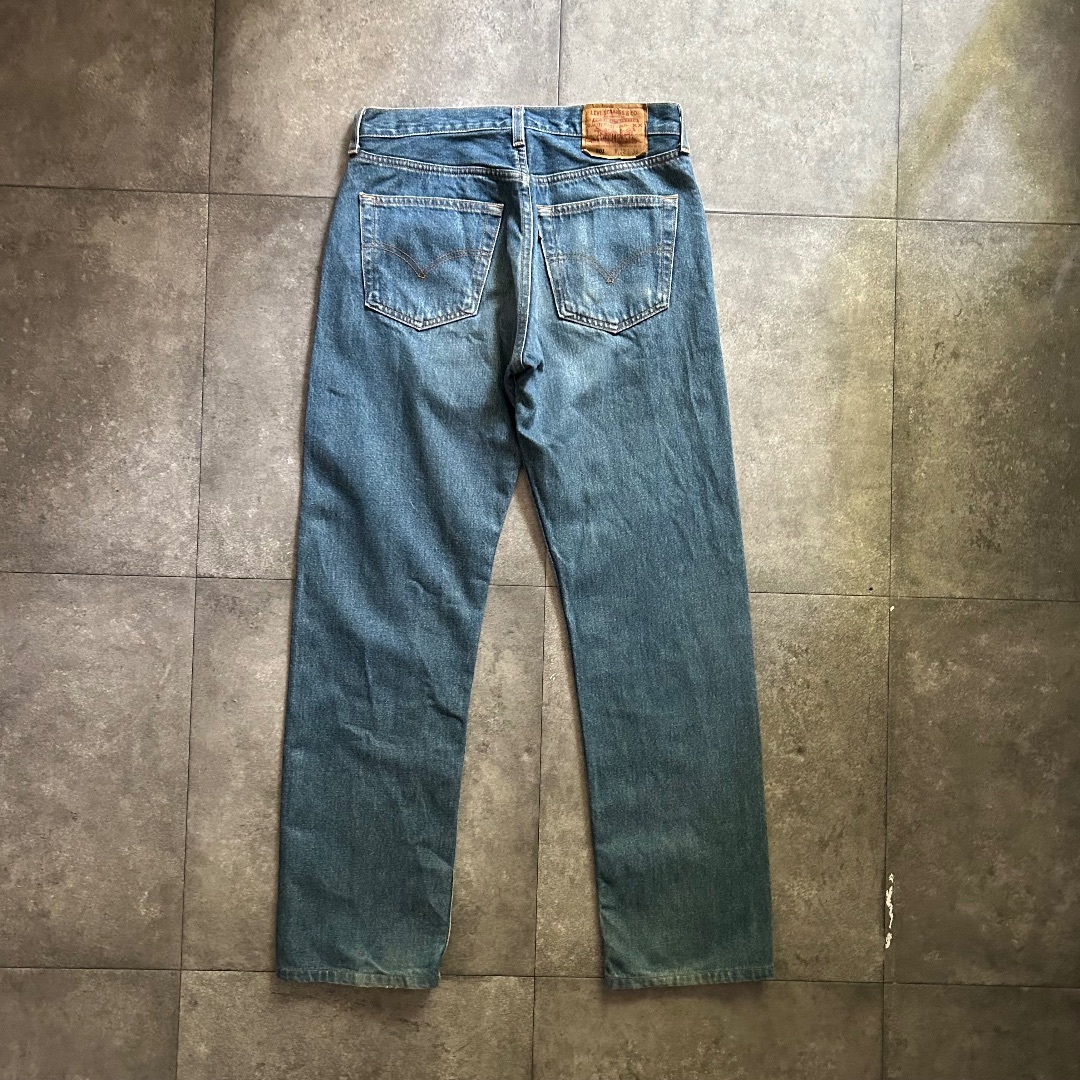 た*っ様 リーバイス　Levi's　501 90s USA 濃紺　W36 毛羽立 楽天市場】1998年製 美品 USA製 リーバイス501xx 濃いめ
