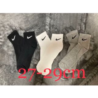 ナイキ(NIKE)のナイキ　ソックス　クウォーター　アソート　27-29(ソックス)