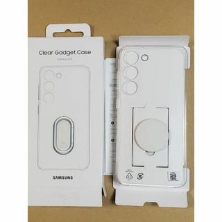 サムスン(SAMSUNG)の【開封品】Galaxy S23 Clear Gadget Case カバー 純正(Androidケース)