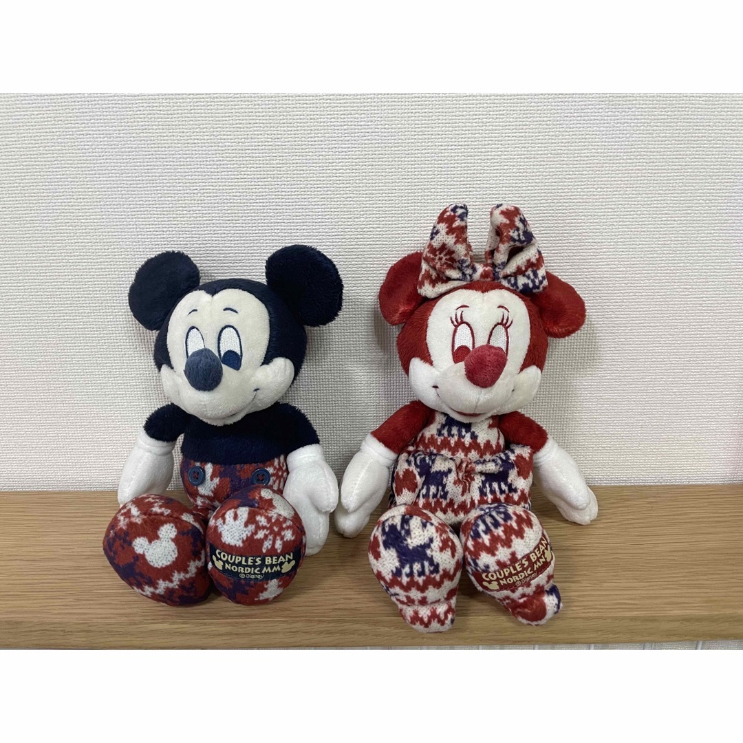 Disney(ディズニー)のディズニー　ミッキー　ミニー　ぬいぐるみ エンタメ/ホビーのおもちゃ/ぬいぐるみ(ぬいぐるみ)の商品写真