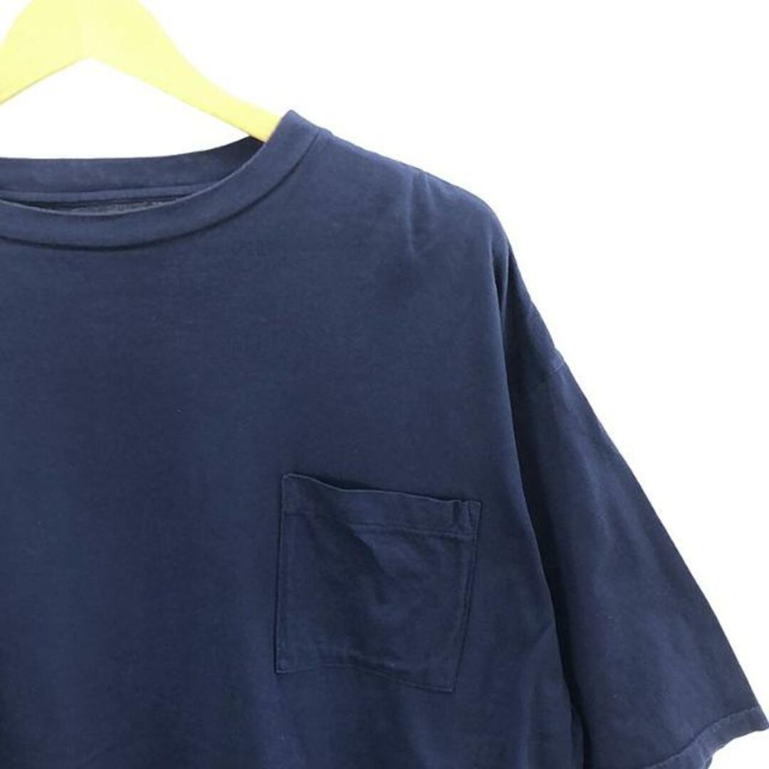 MARKAWEAR(マーカウェア)のMARKAWARE / マーカウェア | ORGANIC SUPIMA BIG TEE オーガニック スーピマコットン ビックTシャツ | 3 | ブルー | メンズ メンズのトップス(Tシャツ/カットソー(半袖/袖なし))の商品写真