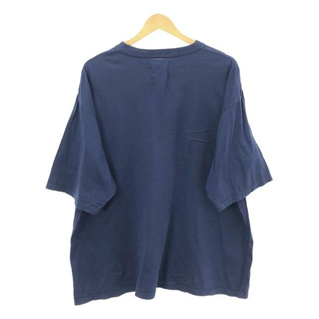 MARKAWEAR(マーカウェア)のMARKAWARE / マーカウェア | ORGANIC SUPIMA BIG TEE オーガニック スーピマコットン ビックTシャツ | 3 | ブルー | メンズ メンズのトップス(Tシャツ/カットソー(半袖/袖なし))の商品写真