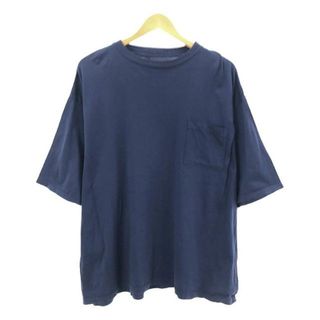 マーカウェア(MARKAWEAR)のMARKAWARE / マーカウェア | ORGANIC SUPIMA BIG TEE オーガニック スーピマコットン ビックTシャツ | 3 | ブルー | メンズ(Tシャツ/カットソー(半袖/袖なし))