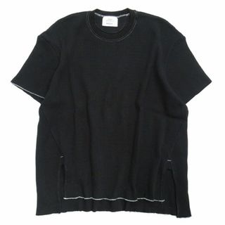 アザー(other)の美品 ベイシックス BASICKS オーガニックコットン サーマル Tシャツ(Tシャツ/カットソー(半袖/袖なし))