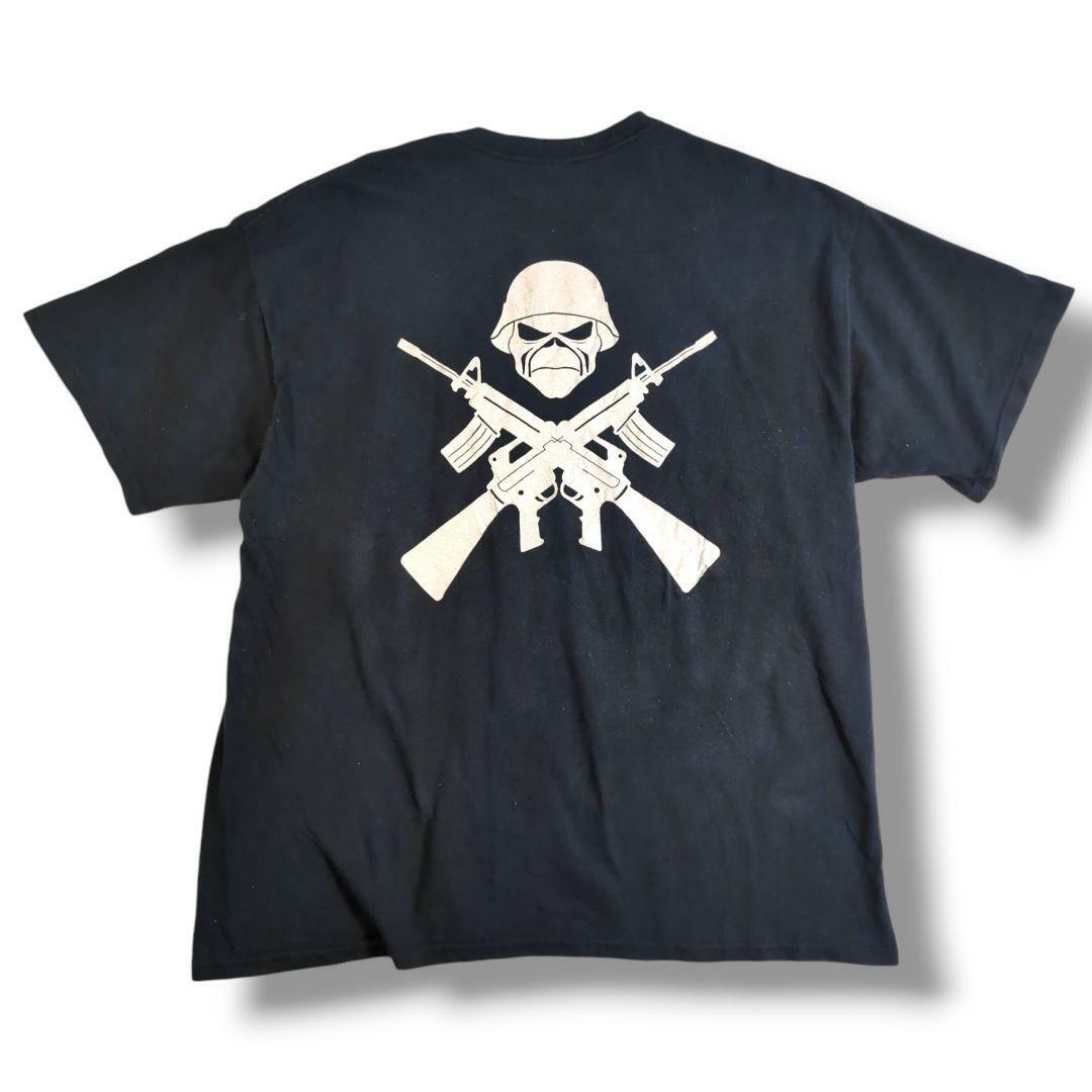 アイアン・メイデン バンドTシャツ 両面プリント ブラック XL 201 メンズのトップス(Tシャツ/カットソー(半袖/袖なし))の商品写真