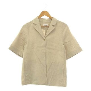 foufou / フーフー | 2022SS | linen one button jacket リネンワンボタンジャケット | 1 | ベージュ | レディース(その他)