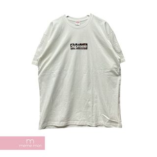 シュプリーム(Supreme)のSupreme 2021 Milan Box Logo Tee シュプリーム ミラノボックスロゴTシャツ Supreme Milan オープン記念 半袖カットソー ボックスロゴ ホワイト サイズXL 【240422】【新古品】【me04】(Tシャツ/カットソー(半袖/袖なし))