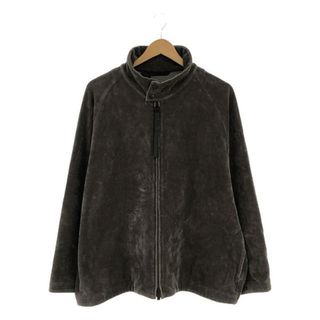 エヌハリウッド(N.HOOLYWOOD)のN.HOOLYWOOD / エヌハリウッド | DRIZZLER JACKET コーデュロイジャージー ドリズラージャケット | 36 | グレー | メンズ(その他)