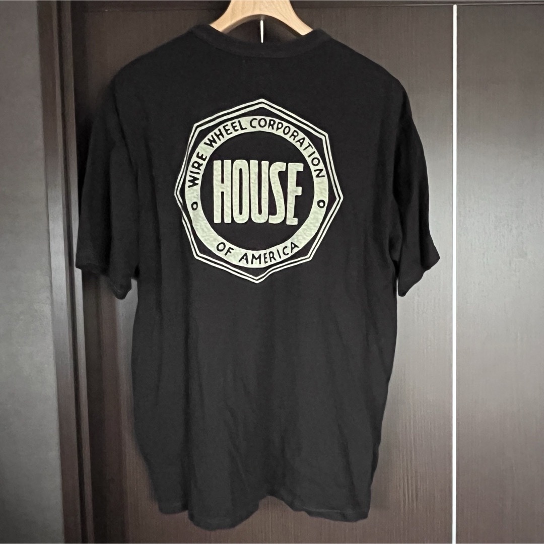 FREEWHEELERS(フリーホイーラーズ)の極美品 フリーホイーラーズ Tシャツ HOUSE シャディブラック サイズ44 メンズのトップス(Tシャツ/カットソー(半袖/袖なし))の商品写真