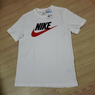 ナイキ(NIKE)の新品　NIKE　半袖　Tシャツ　メンズ　Ｍサイズ　　ホワイト(カーディガン)