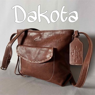 Dakota - Dakota ダコタ シャーロット レザー ショルダーバッグ チョコ 濃茶