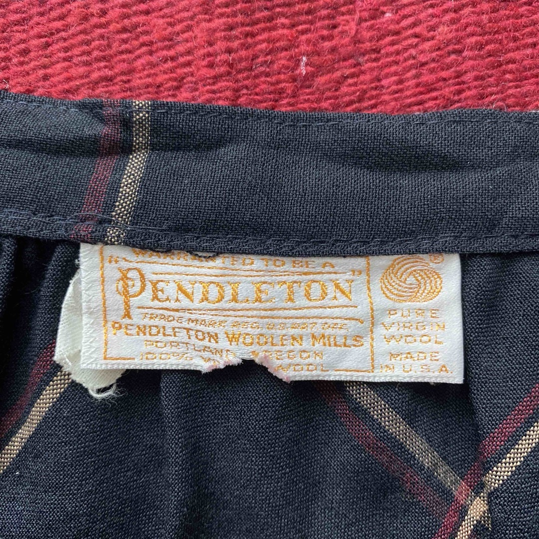 PENDLETON(ペンドルトン)のvintage 70's〜 PENDLETON ウール スカート USA レディースのスカート(その他)の商品写真