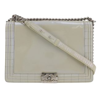 シャネル(CHANEL)の【CHANEL】シャネル チェーンショルダー ボーイシャネル エナメル レディース ショルダーバッグ(ショルダーバッグ)