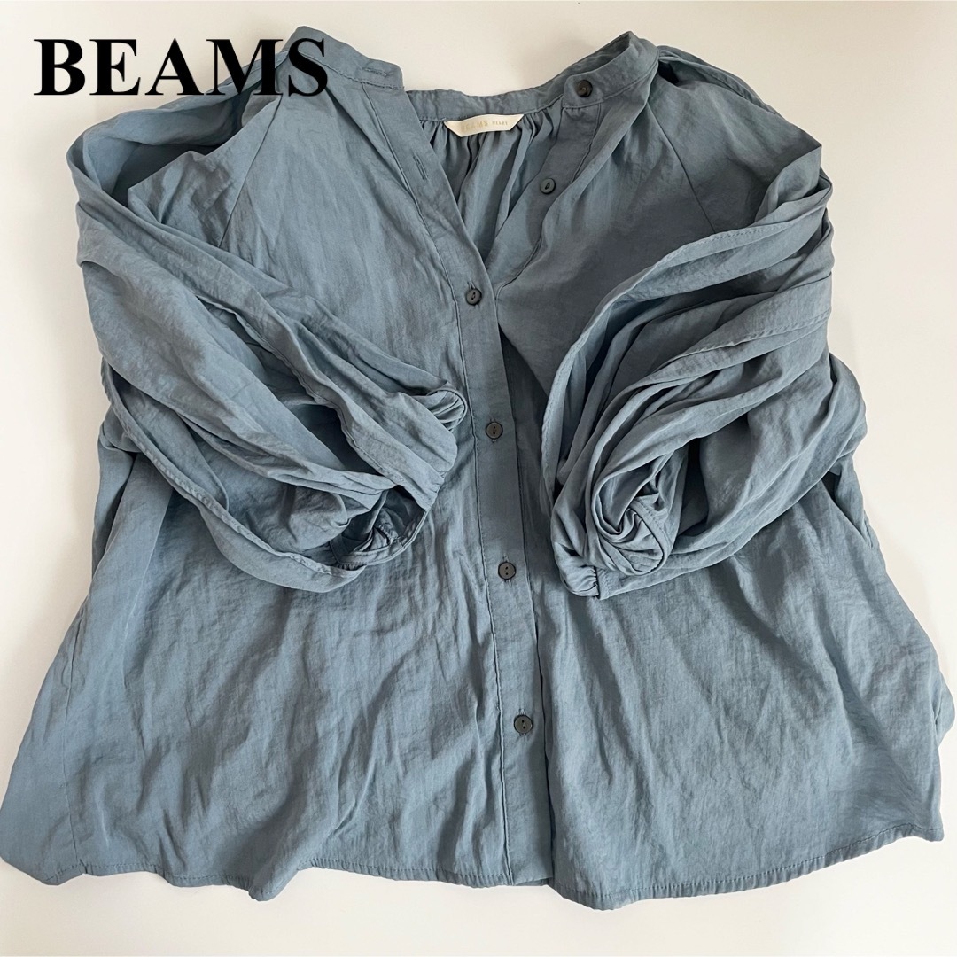 BEAMS(ビームス)の気まぐれセール❤️‍🔥【新品同様】beams ビームス　ブラウス レディースのトップス(シャツ/ブラウス(長袖/七分))の商品写真