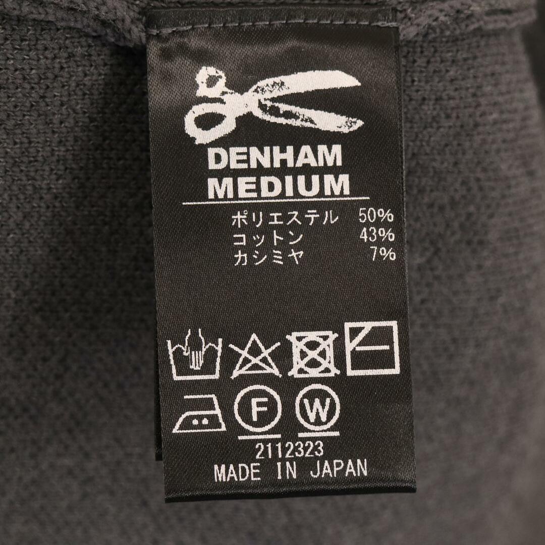 DENHAM(デンハム)のデンハム ｸﾞﾚｰ ｺｯﾄﾝ×ｶｼ×ﾎﾟﾘ PRM KNIT HOODY M メンズのトップス(その他)の商品写真