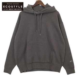 デンハム(DENHAM)のデンハム ｸﾞﾚｰ ｺｯﾄﾝ×ｶｼ×ﾎﾟﾘ PRM KNIT HOODY M(その他)