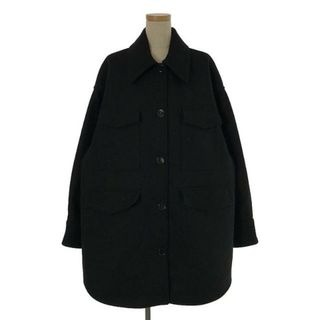 MM6 Maison Margiela / エムエムシックスメゾンマルジェラ | 2020AW | ウール オーバーサイズ コクーンコート | S | ブラック | レディース(その他)