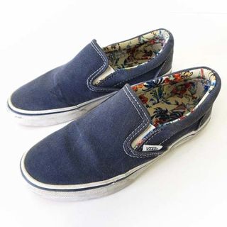 ヴァンズ(VANS)のバンズ VANS スニーカー スリッポン シューズ V98CL 23cm 紺(スニーカー)