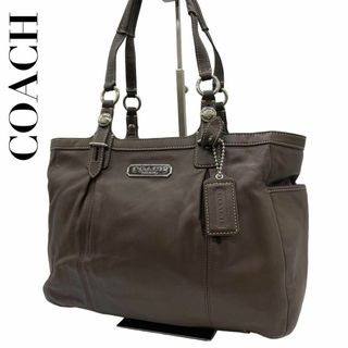 コーチ(COACH)のCOACH コーチ　s84 肩掛け　F15147 レザー　トートバッグ　ブラウン(トートバッグ)