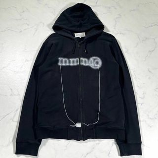 【美品】Maison Margiela メゾンマルジェラ　プリントジップパーカー