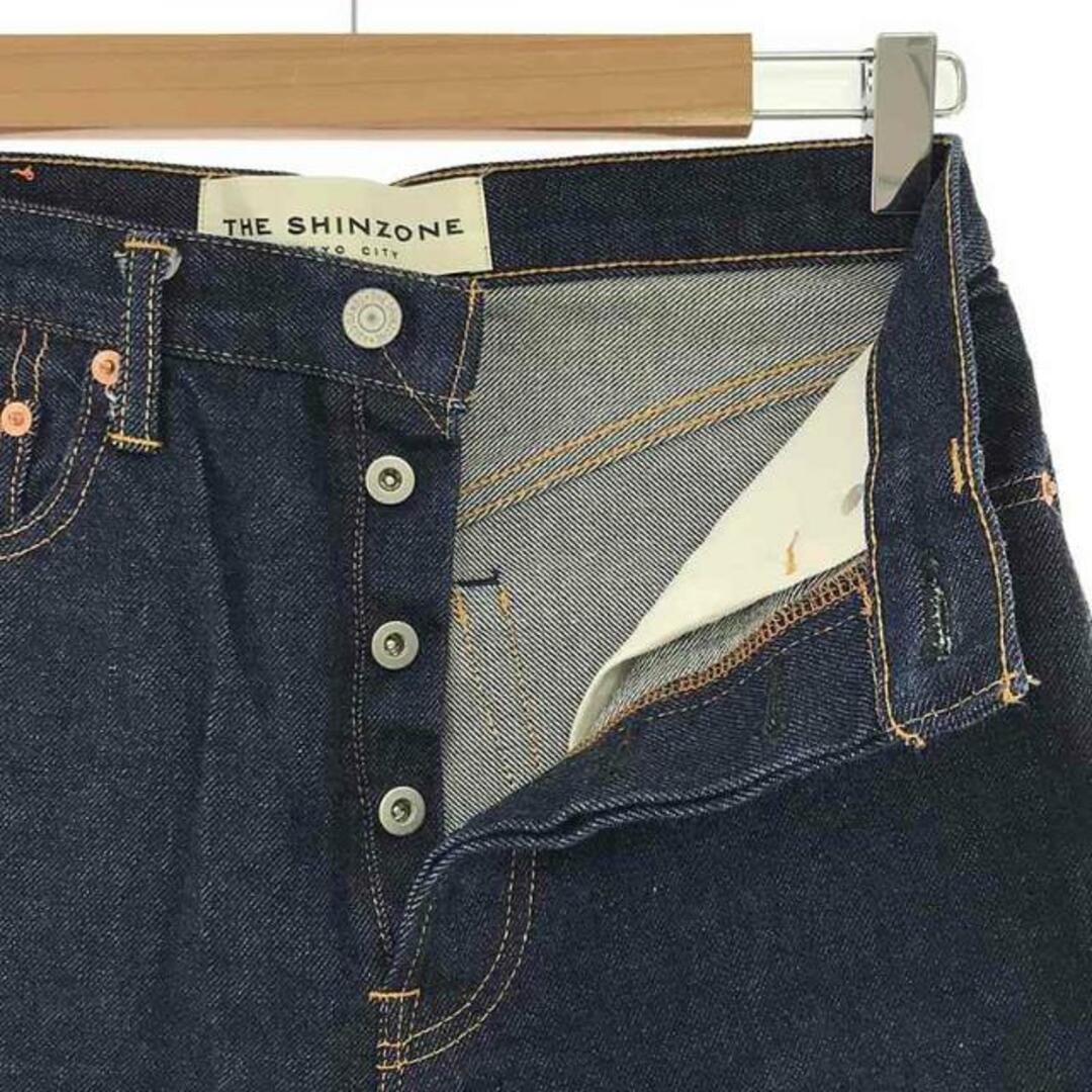 Shinzone(シンゾーン)のShinzone / シンゾーン | IVY JEANS センタープレスコットンデニムパンツ | 34 | インディゴ | レディース レディースのパンツ(その他)の商品写真