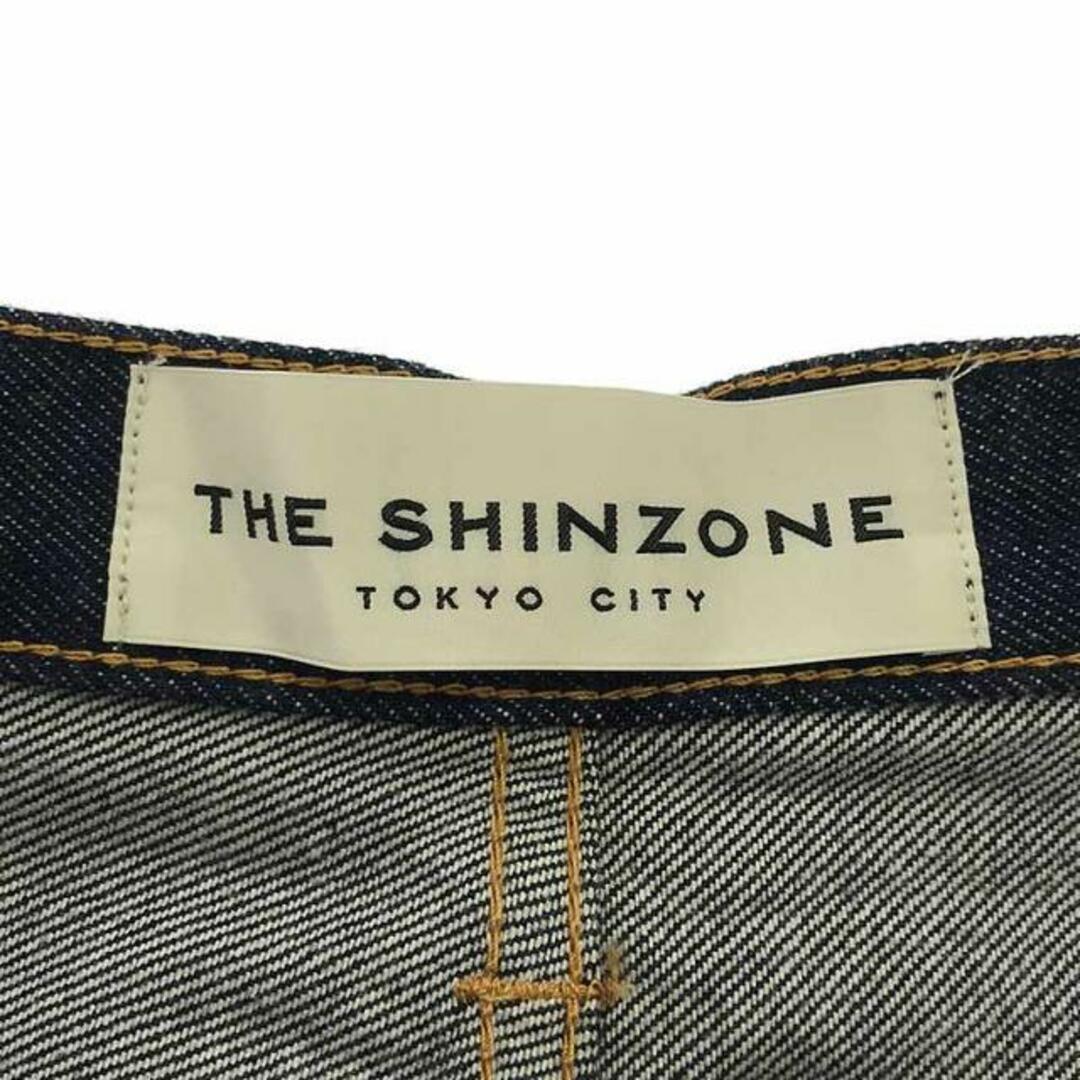 Shinzone(シンゾーン)のShinzone / シンゾーン | IVY JEANS センタープレスコットンデニムパンツ | 34 | インディゴ | レディース レディースのパンツ(その他)の商品写真