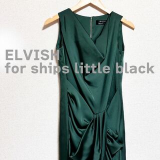 ELVISH for ships little black エルビッシュ　ワンピ(ミニワンピース)
