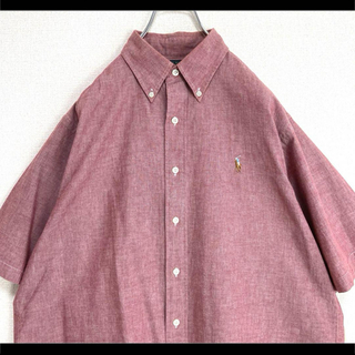 ラルフローレン(Ralph Lauren)のラルフローレン ポロカントリー BDシャツ サーモンピンク マルチポニー(シャツ)