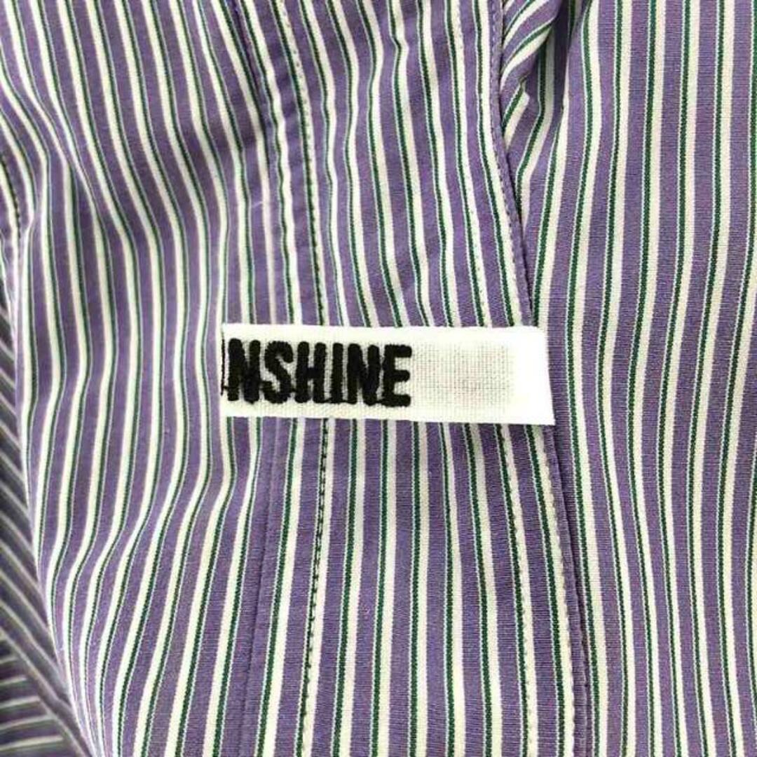 KAPTAIN SUNSHINE(キャプテンサンシャイン)のKaptain Sunshine / キャプテンサンシャイン | 2023AW | Cotton Semi Spread Collar Shirt ストライプ コットン セミスプレッドカラーシャツ | 38 | パープルストライプ | メンズ メンズのトップス(Tシャツ/カットソー(七分/長袖))の商品写真