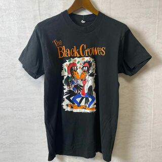 ブラッククロウズ　ビンテージ　1990年コピーライト　シングルステッチメンズ古着(Tシャツ/カットソー(半袖/袖なし))