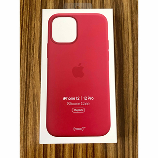 アップル(Apple)のAPPLE MagSafe対応 iPhone12・12 Pro シリコーンケース(モバイルケース/カバー)
