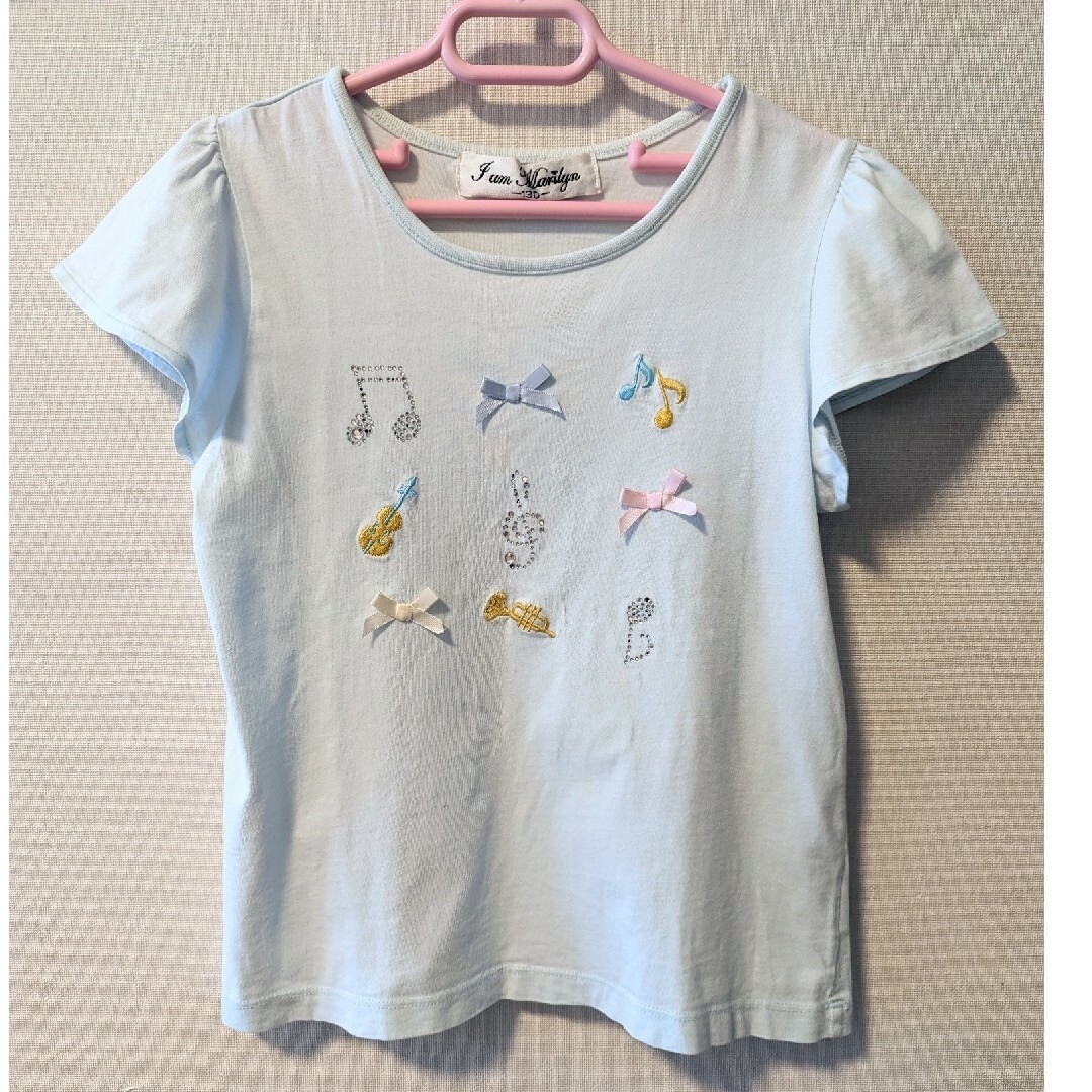 【キッズ女の子】Tシャツ 130 キッズ/ベビー/マタニティのキッズ服女の子用(90cm~)(Tシャツ/カットソー)の商品写真