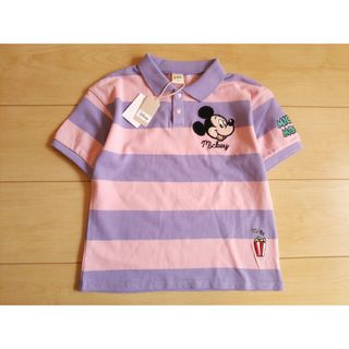 ディズニー(Disney)の新品ミッキー*半袖ポロシャツ*送料無料キッズ*未使用mickey*Disney(Tシャツ/カットソー)