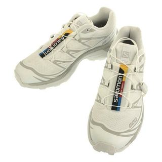 サロモン(SALOMON)の【新品】  SALOMON / サロモン | XT-6 ローカットスニーカー | 24 | White / White / Lunar Rock | レディース(スニーカー)