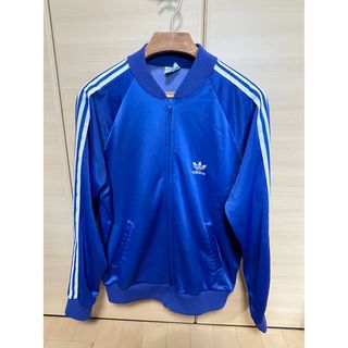 アディダス(adidas)のadidas トラックジャケット ジャージ　青　ATPモデル USA製　Lサイズ(ジャージ)