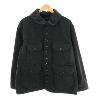 エンジニアードガーメンツ(Engineered Garments)の【美品】  Engineered Garments / エンジニアドガーメンツ | Fake Melton  Cruiser Jacket / フェイクメルトン クルーザージャケット | S | チャコール | メンズ(その他)