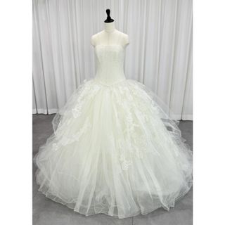 ヴェラウォン VERA WANG HAUTE Lisbeth リスベス プリンセスライン ウェディングドレス アイボリー 白 ファーストオーナー チュール(ウェディングドレス)