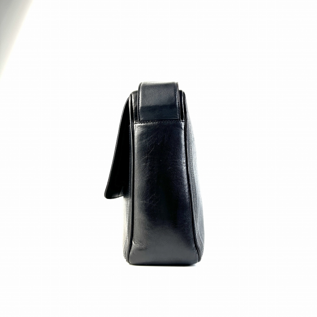 CHANEL(シャネル)のCHANEL シャネル ココマーク  ラムスキン ショルダーバッグ ブラック A-2021 レディースのバッグ(ショルダーバッグ)の商品写真