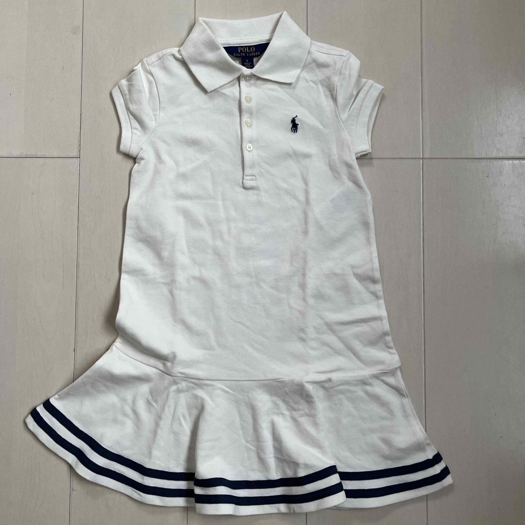 POLO RALPH LAUREN(ポロラルフローレン)のPOLO RALPH LAUREN  ポロシャツワンピース キッズ/ベビー/マタニティのキッズ服女の子用(90cm~)(ワンピース)の商品写真