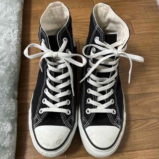 CONVERSE - コンバース　ハイカット　スニーカー　27cm ブラック　M9160