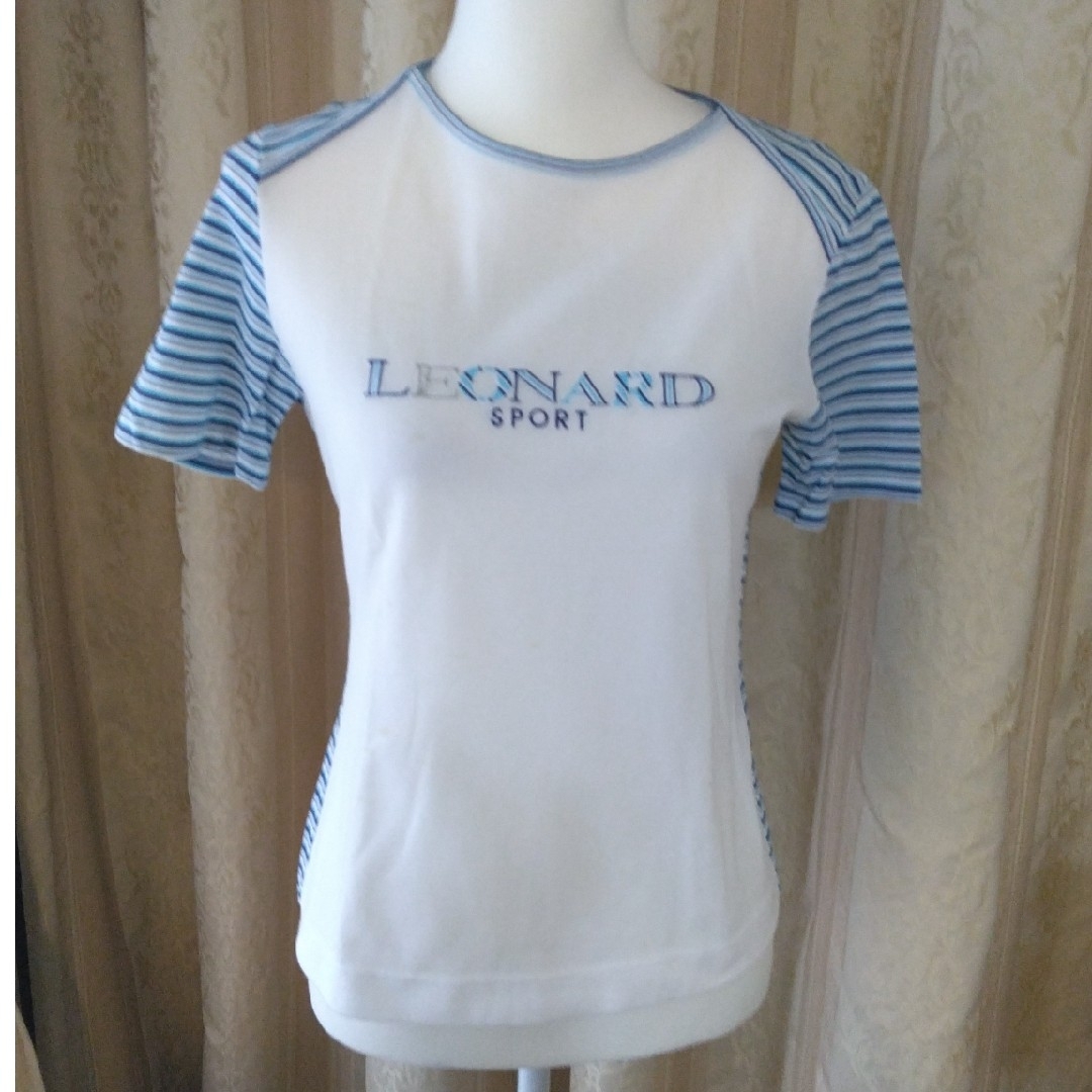 LEONARD(レオナール)のLEONARD👚カットソー👚40サイズ👚 レディースのトップス(カットソー(半袖/袖なし))の商品写真