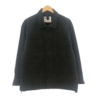 【美品】  MHL. / エムエイチエルマーガレットハウエル | 2023AW | DRY COTTON NEEDLECORD / コーデュロイ オーバーシャツ | L | ダークブラウン | メンズ(Tシャツ/カットソー(七分/長袖))