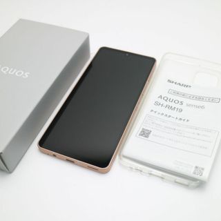 シャープ(SHARP)の新品同様 SIMフリー AQUOS sense6 4GB 64GB SH-RM19 ライトカッパー M888(スマートフォン本体)