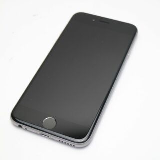 アイフォーン(iPhone)の超美品 au iPhone6 64GB スペースグレイ 白ロム M888(スマートフォン本体)