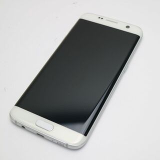 ギャラクシー(Galaxy)の新品同様 au SCV33 Galaxy S7 edge ホワイト  M888(スマートフォン本体)