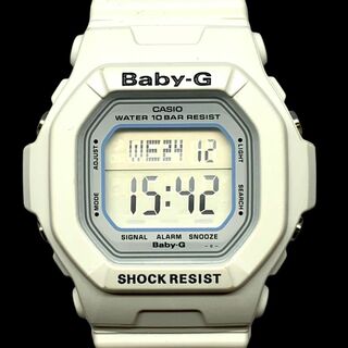 Baby-G - 【電池交換済】カシオ　Baby-G BG-5600WH ホワイト　腕時計