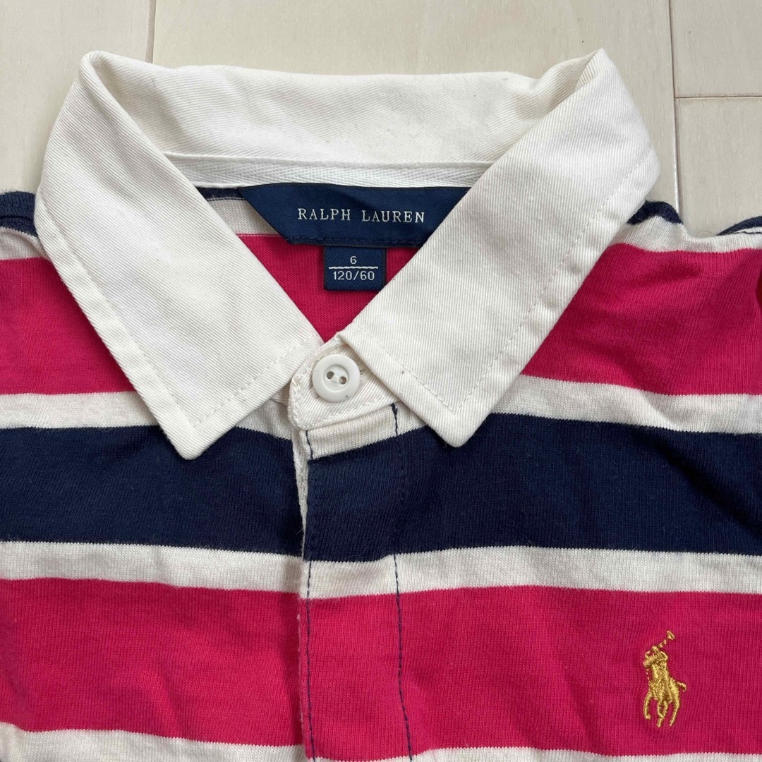 POLO RALPH LAUREN(ポロラルフローレン)のRALPH LAUREN ポロシャツ キッズ/ベビー/マタニティのキッズ服女の子用(90cm~)(Tシャツ/カットソー)の商品写真