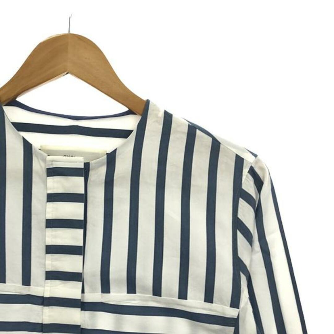 CYCLAS / シクラス | コットンシルク ストライプシャツ | 34 CYCLAS / シクラス | コットンシルク ストライプシャツ | 34